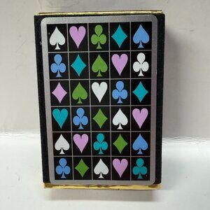Vintage Congress Colorful Suits Single Deck Playing Cards Cel-U-Tone